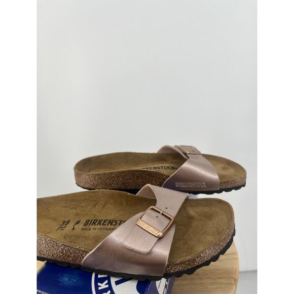 Birkenstock Madrid BS Ladies 7 Men's 5 EU 38 Copper Narrow fit - Picture 4 of 5